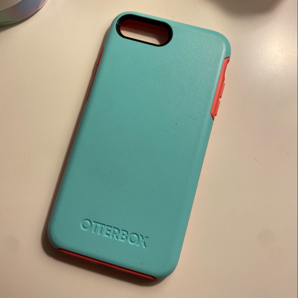 slightly discolored